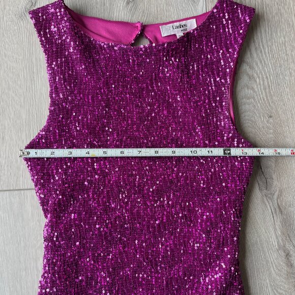 Pink sequin bodycon dress - Picture 11 of 11